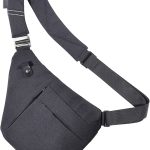 VADOO Sling Bag - Anti-theft Crossbody Shoulder Bag for Men and Women
